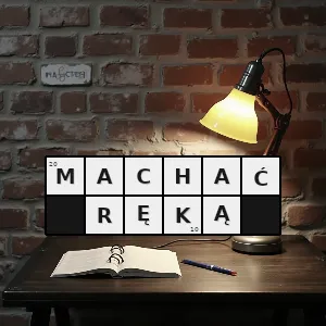 Hasło krzyżówkowe traktować coś z lekceważeniem niepoważnie podchodzić do czegoś - machać ręką – rozwiązanie, synonimy, podpowiedzi i definicje krzyżówkowe